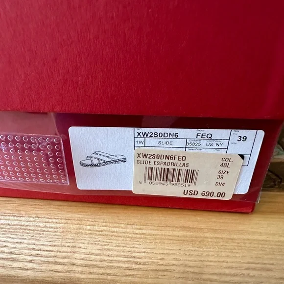 Valentino Espadrilles flat brown - never worn - Picture 6 of 7